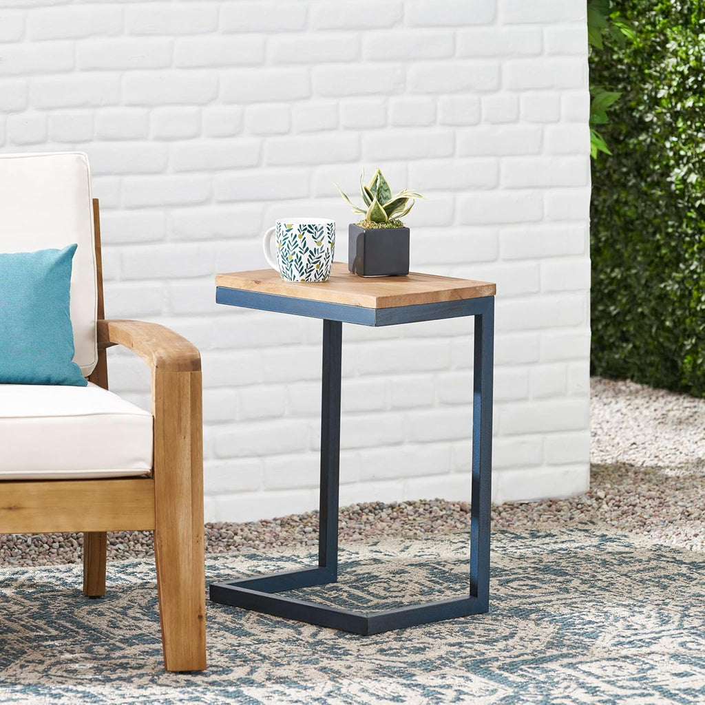 Medium Accent Table Compact Design Side Table with Easy Assembly and Durable Construction