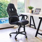 BestOffice Office Chair PC Gaming Chair Cheap Desk Chair Ergonomic PU Leather Executive Computer Chair Lumbar Support for Women, Men (Black)