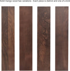 Kate and Laurel Solbrett Transitional Sophisticated Round Side Table, 12 x 12 x 22, Walnut, Sculptural Living Room End Table with Unique Pedestal Table Design for Use as Bedroom Nightstand