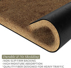 Barnyard Designs Doormat Welcome Mat for Outdoors, Large Front Door Entrance Mat, Brown (Hello, 30x17)