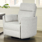 Parker Living Radius - Natural Beauty Quartz Power Swivel Glider Recliner for Adults with USB and Type-C Ports, Single Sofa Chair for Living Room