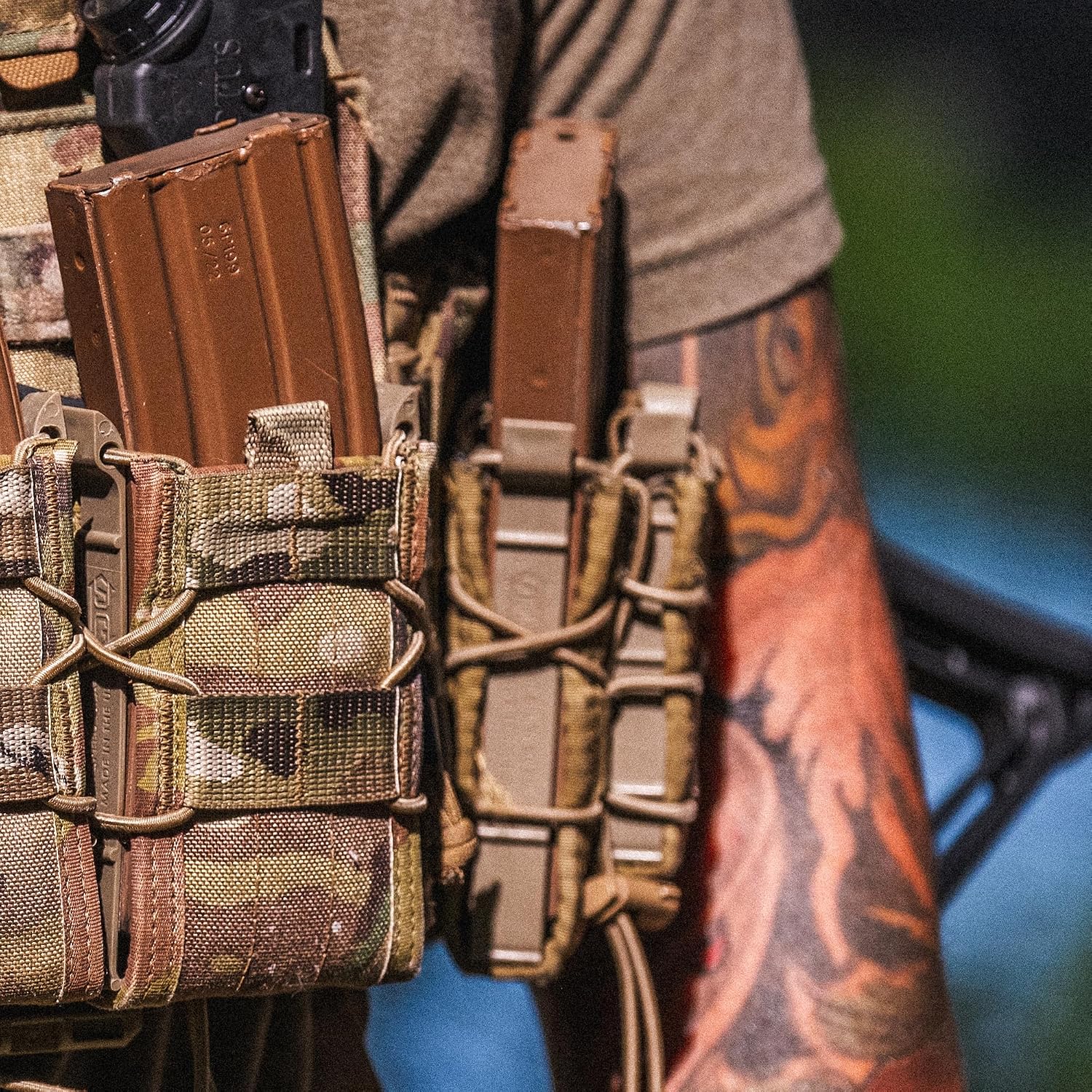 High Speed Gear - Double Decker Taco MOLLE Mag Pouch, Police Gear & Military Gear, Tactical Magazine Pouch for Professionals