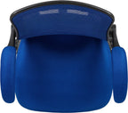 Flash Furniture Kale Mid-Back Blue Mesh Ergonomic Drafting Chair | Adjustable Foot Ring, Flip-Up Arms