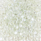 Clear Flat Glass Marbles Vase Filler Beads (5lb, 500 Stones) | Glass Pebbles, Mancala Gems