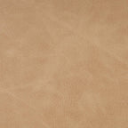 HomePop 24" Large Leatherette Storage Ottoman - Sand Faux Leather