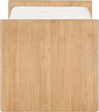 Meridian Furniture Waverly Cream Bench