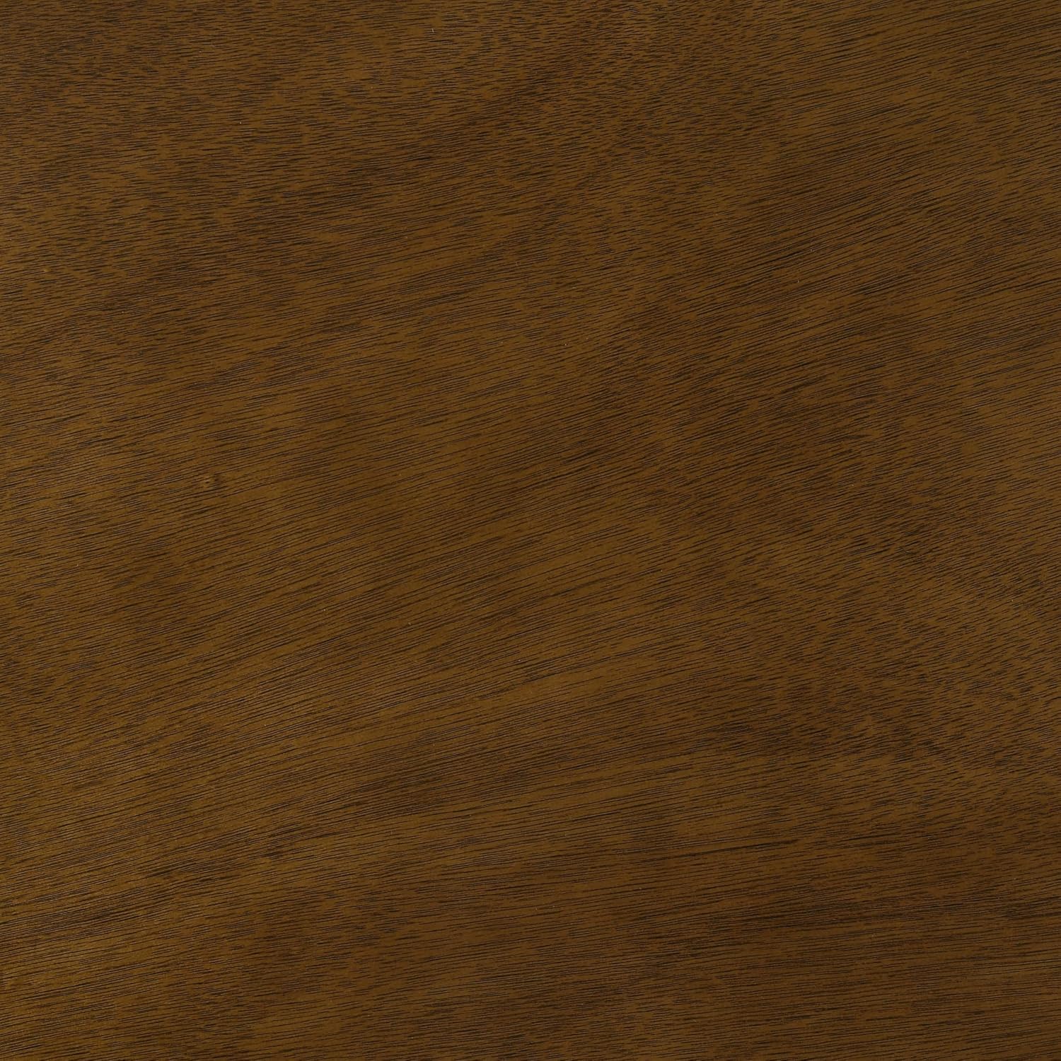 Roundhill Furniture Arnott Round Dining Table, Walnut Finish