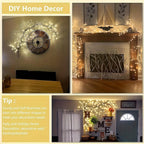 Enchanted Willow Vine Lights for Wall - 1.5m (5ft) with 72 LEDs, 8-Mode led Twinkling Tree Branch Light for Living Room, Bedroom Home Decor, Holiday Decor and Party Ambiance, Yellow