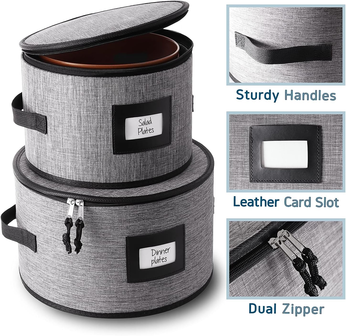 Dinnerware Hard Shell Cover - Set of 5