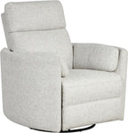 Parker Living Radius - Natural Beauty Quartz Power Swivel Glider Recliner for Adults with USB and Type-C Ports, Single Sofa Chair for Living Room