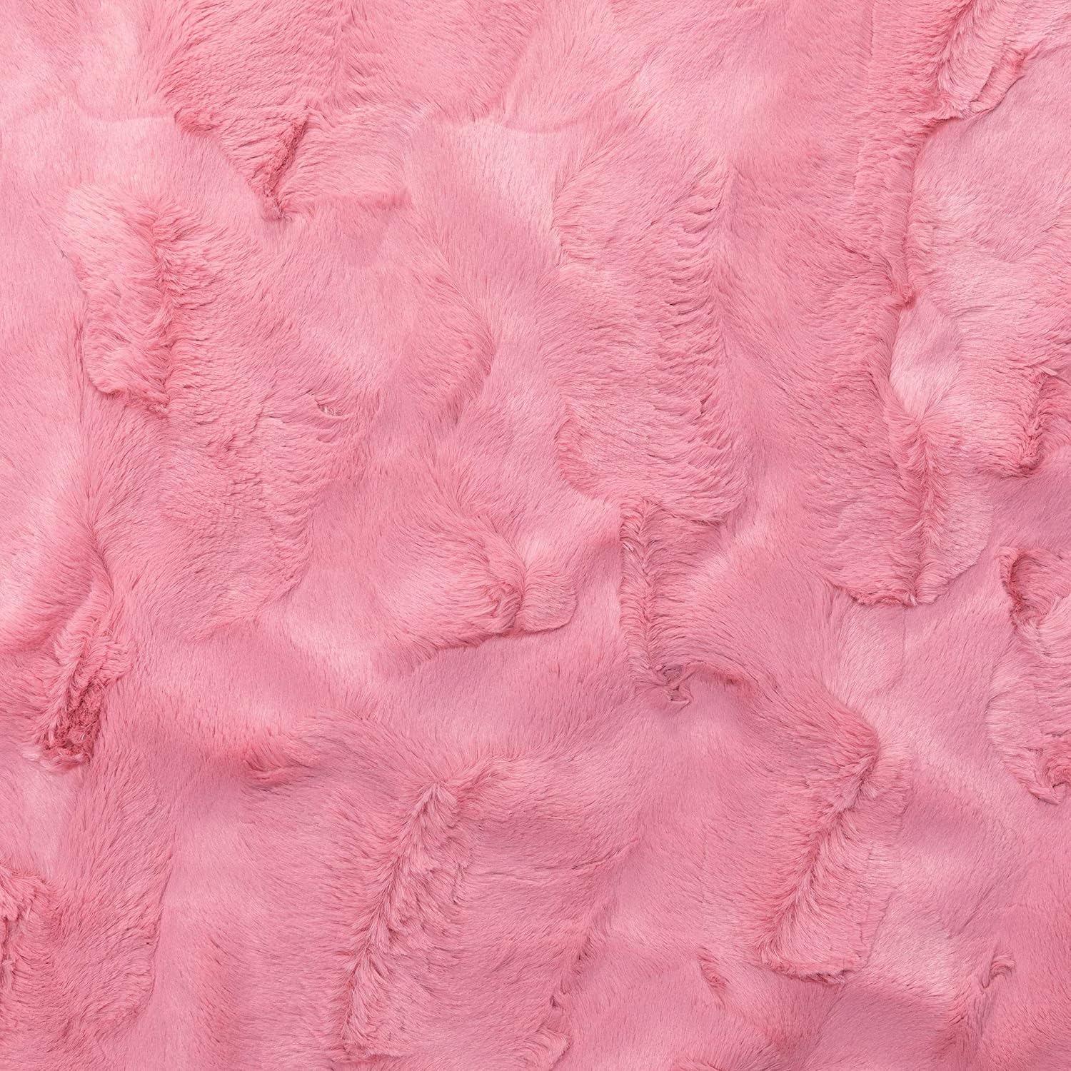 Jaxx Cocoon 4 Foot Bean Bag Chair - Faux Fur, Rose Quartz