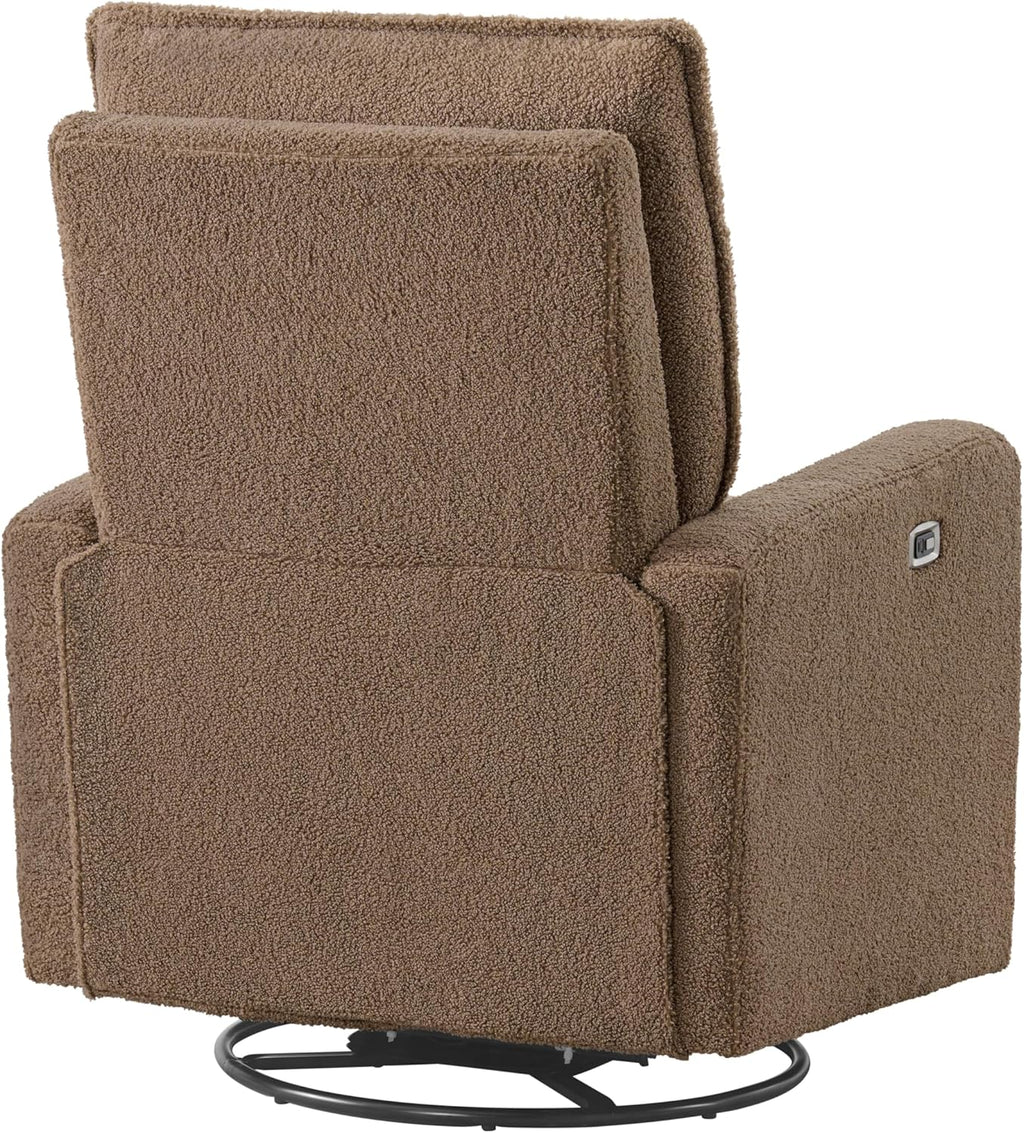 Oxford Baby Uptown Power Recliner/Glider, Teddy Brown