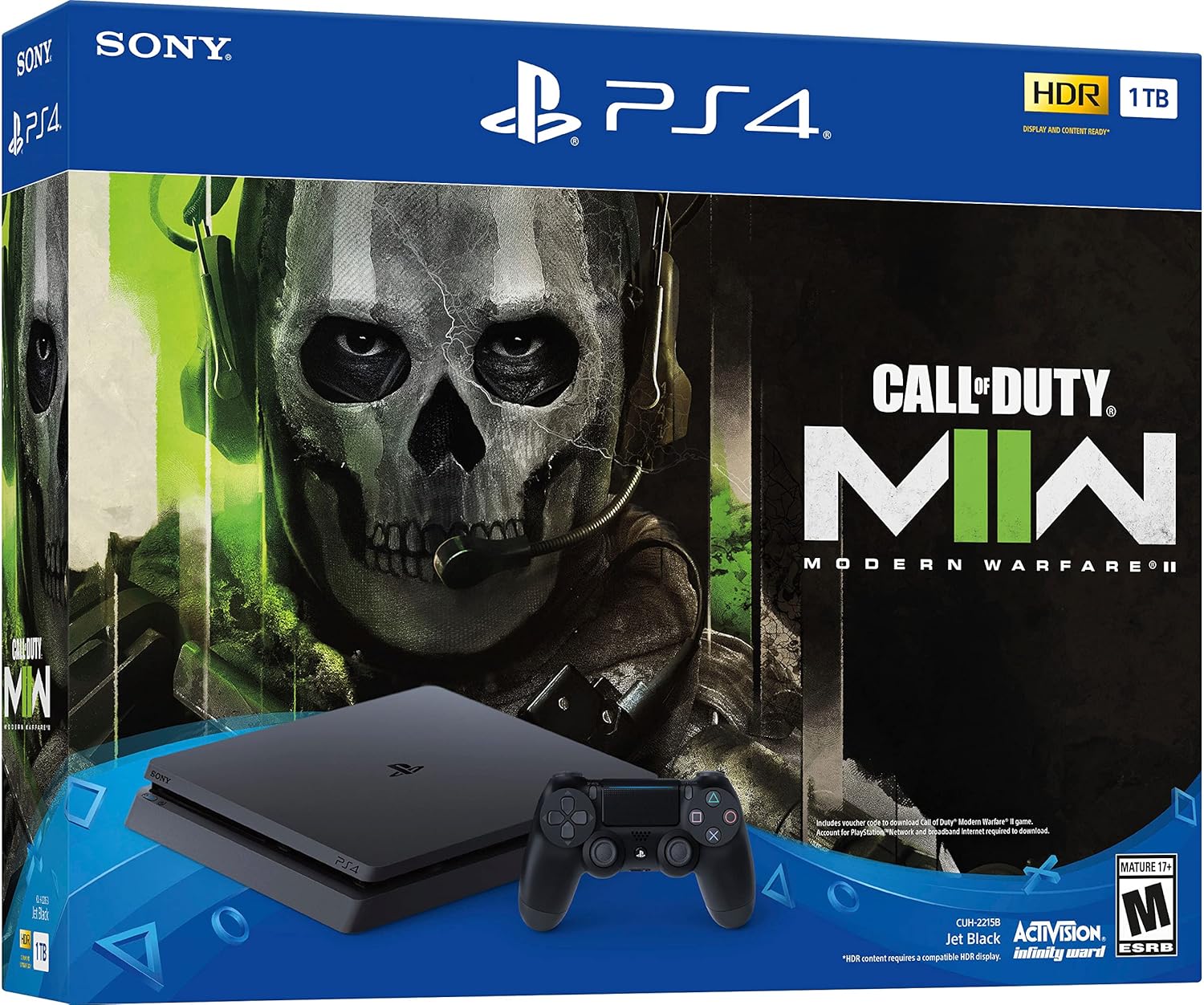 PlayStation 4 Console (PS4) - Call of Duty Modern Warfare II Bundle (Damaged Box)