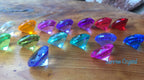 SunRise 480+ Pieces Multi-Colored Acrylic Diamond Shape Pirate Treasure Jewels for Party Decoration ,Event ,Wedding , Vase Fillers, Arts & Crafts
