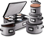 Dinnerware Hard Shell Cover - Set of 5