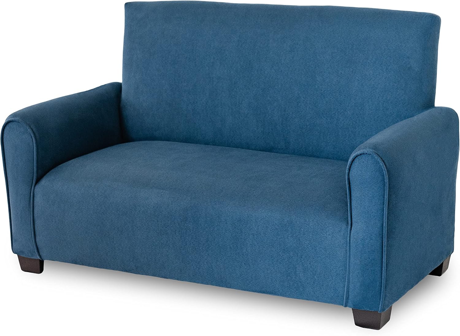 Customized Toddler Upholstered Sofa with Ottoman and Pillows