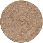 bali & pari Cady Japandi Natural Seagrass Side Table