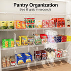 SortNStore Wire Shelf Dividers for Closet: Tall 8 Pack 12-inch Deep Wire Rack Accessories - Adjustable Purse Organizer for Clothes Handbags - Metal Pantry Separators