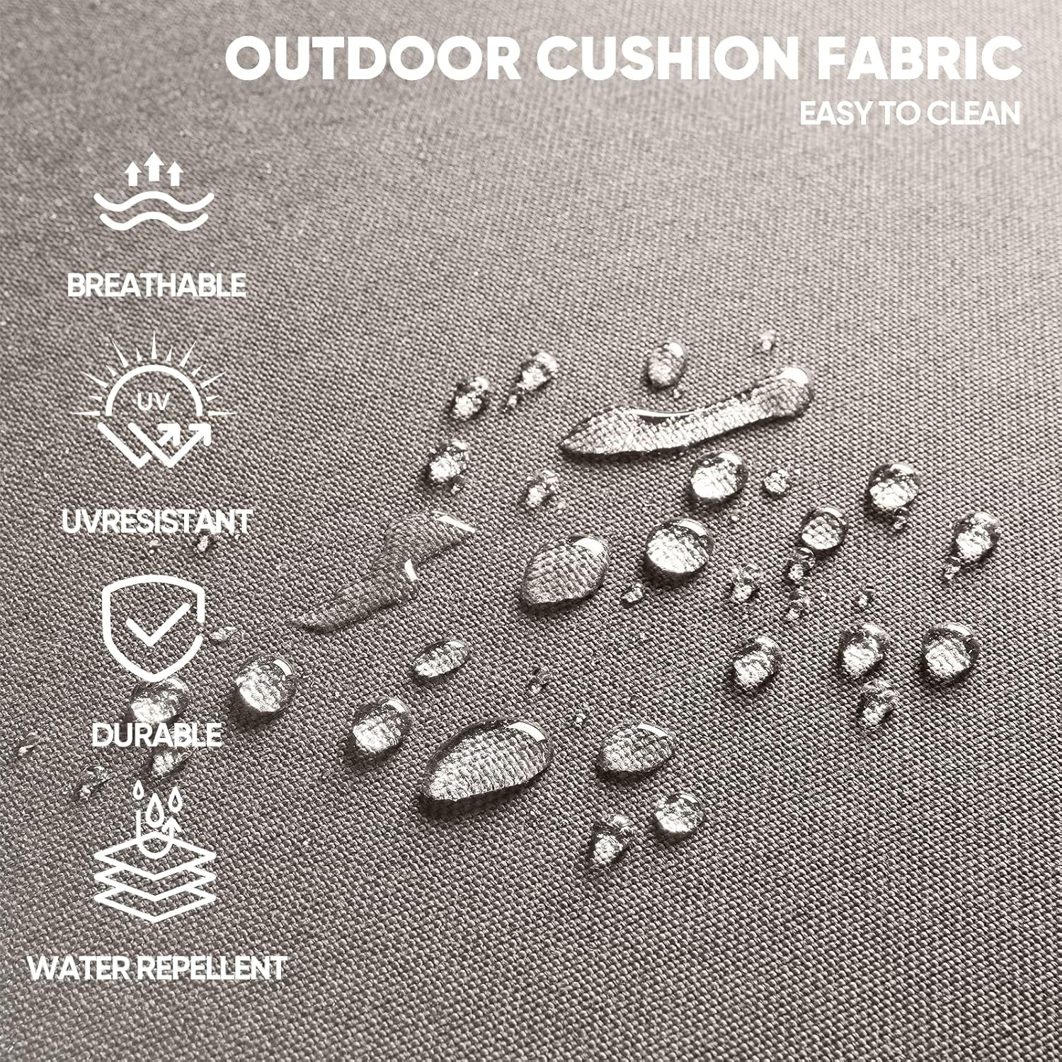 Swivel Patio Chairs sofa Set of 2 with 6" Thick Cushion - Wicker Outdoor Swivel Rocker Patio Chair ,Sofa/Glass coffee table, High Back Comfortable Outdoor Glider Chairs - Grey Wicker | Grey Cushions