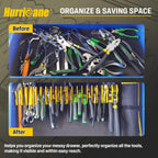 HURRICANE Pliers Organizer Rack with Non-Slip Rubber Base, Extendable Design, Blue and Green, 2 Pack