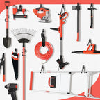 28 Pack Garage Hooks Heavy Duty - Garage Storage and Organization Ladder Hooks with Non Slip PVC Coating for Hanging Bike，Ladder，Garden Tools，Hose