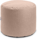 Jaxx Spring Indoor/Outdoor Bean Bag Pouf Ottoman, Sunbrella Petal