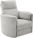 Parker Living Radius - Mineral Power Swivel Glider Recliner for Adults with USB and Type-C Ports, Single Sofa Chair for Living Room