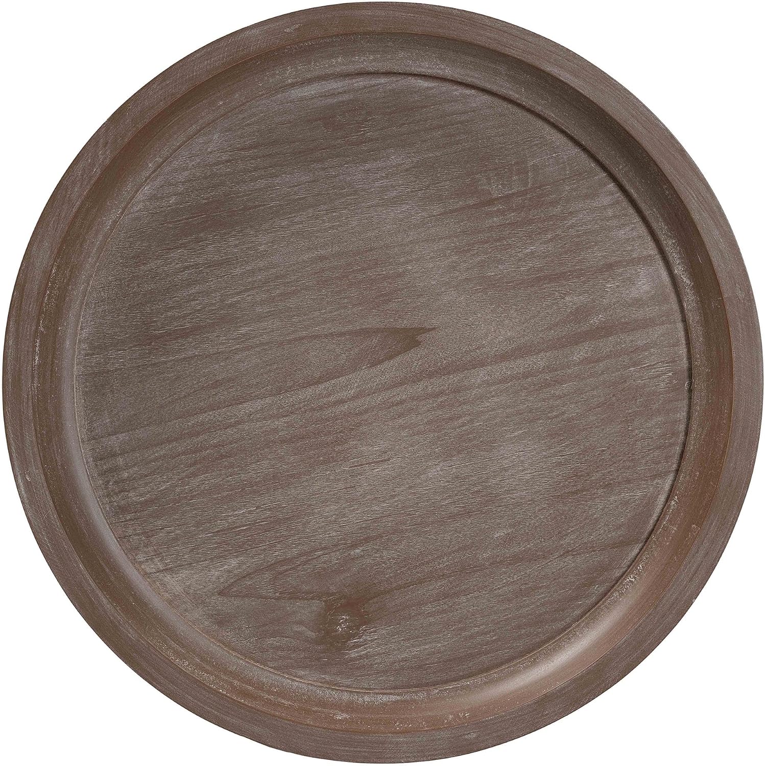 Baxton Studio Westlyn French Country Antique Brown Wood End Table