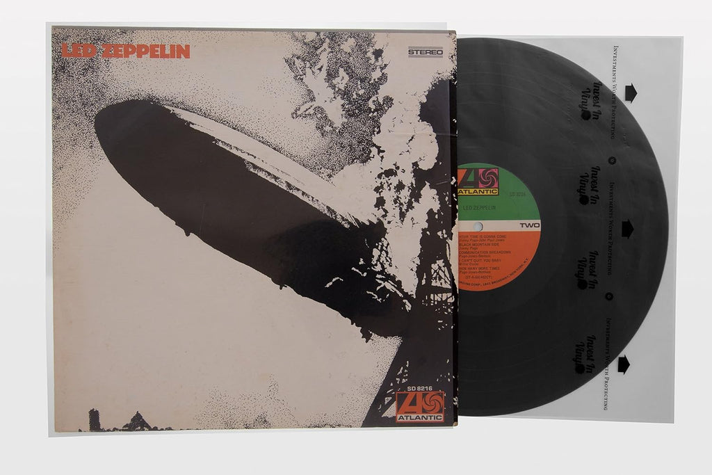 Invest In Vinyl 50 Master Sleeves Rice Paper Anti Static LP Inner Sleeves for Vinyl Records Provide Your LP Collection with The Proper Protection