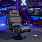 X Rocker PC Computer Gaming Desk Chair, Built-in Audio, College Dorm Essentials for Guys and Girls, Bedroom, Dorm Room Essentials, Foldable, Gifts for Gamers