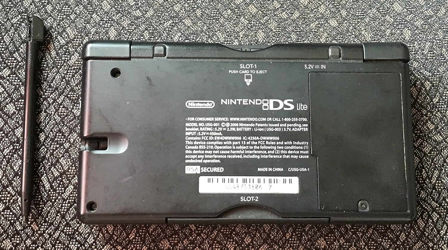 DS Lite - Guitar Hero Metallic Silver SE System (Renewed)