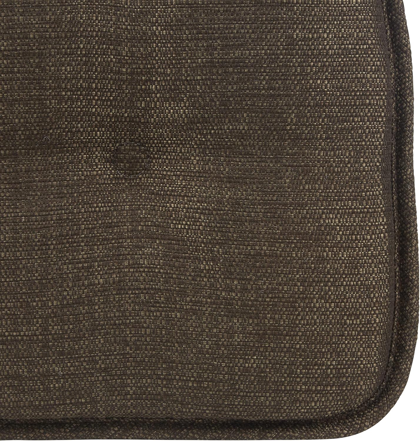 Klear Vu Omega Non-Slip Universal Chair Cushions for Dining Room, Kitchen and Office Use, U-Shaped Skid-Proof Seat Pad, 15x16 Inches 4 Pack Solid Chestnut 2 Count