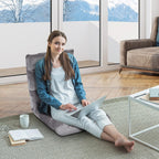 SUPER DEAL 14-Position Folding Floor Chair Gaming Sofa Cushioned Padded Reclining Bed Lounge Couch Seating for Comfy Reading, Reading, Gaming, Relaxing, Watching TV