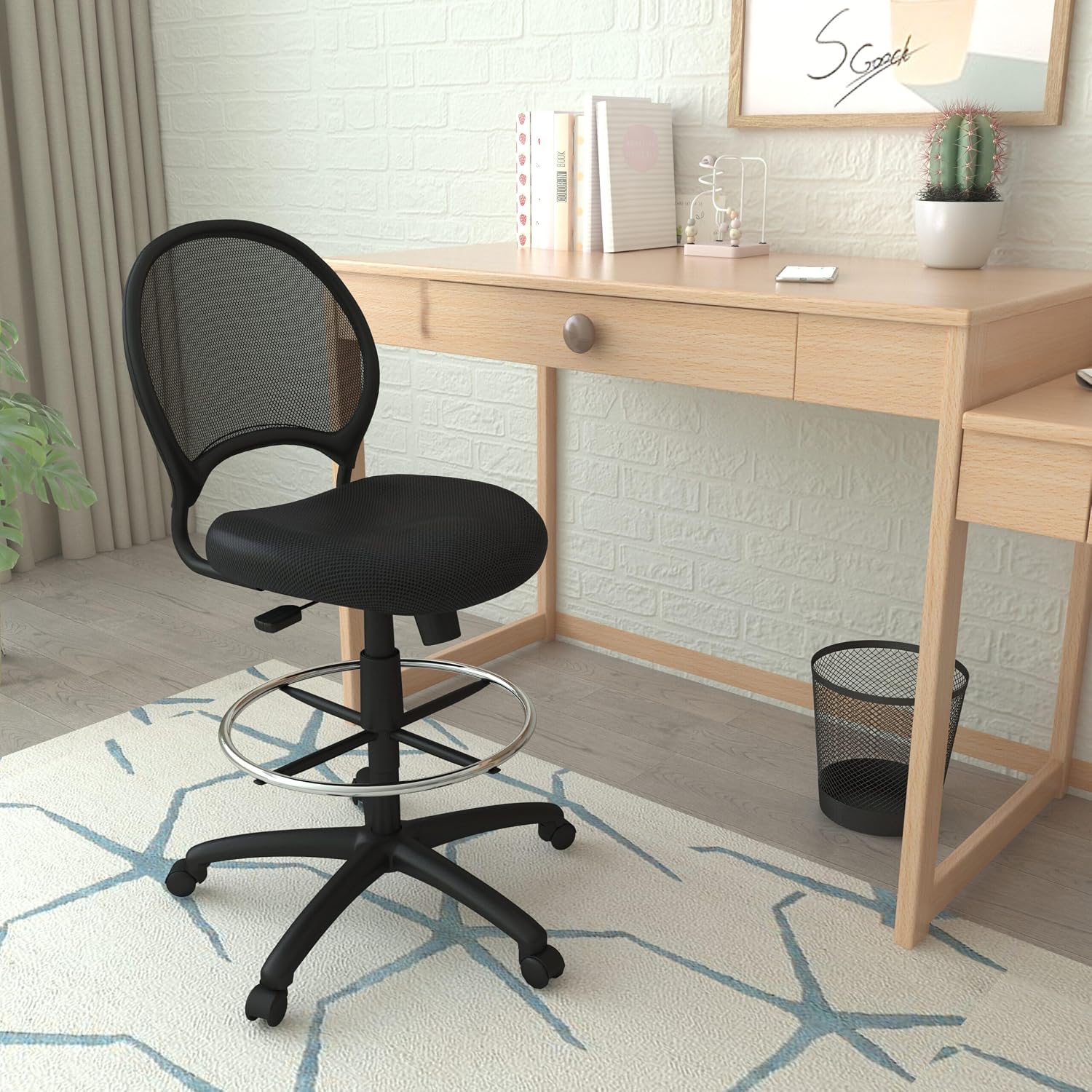 Boss B16215 Mesh Drafting Stool