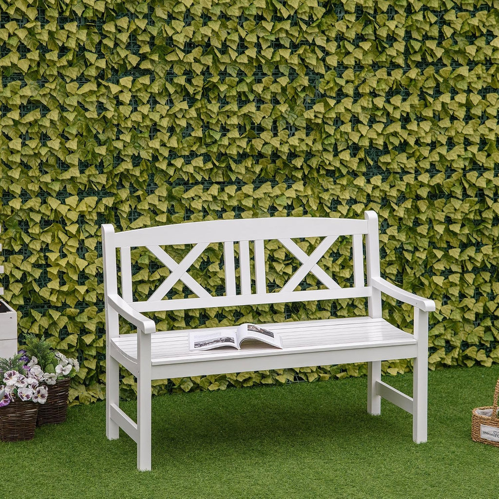 Rustic Style Wooden Bench
