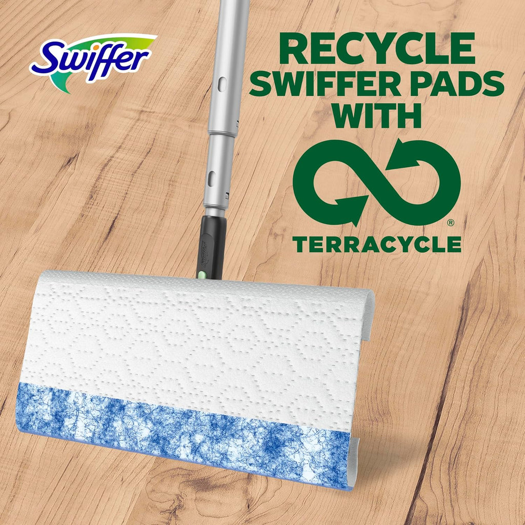 Swiffer Heavy Duty Mop Wet Multi-Surface Cloth Refills for Floor Mopping and Cleaning, Outdoor Window Fresh Scent, 20 count