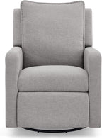babyGap Harlowe Power Recliner with USB-A & Charging Port by Delta Children - Greenguard Gold Certified – Stain-Resistant Performance Fabric is Oeko-TEX Standard 100 Certified, Ash