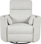 Parker Living Radius - Natural Beauty Quartz Power Swivel Glider Recliner for Adults with USB and Type-C Ports, Single Sofa Chair for Living Room