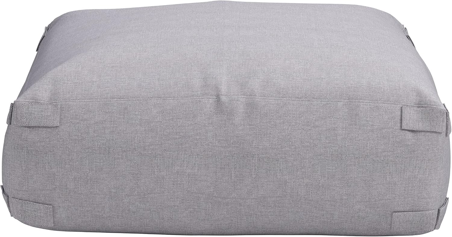 Zuo Luanda Outdoor Collection Ottoman Gray