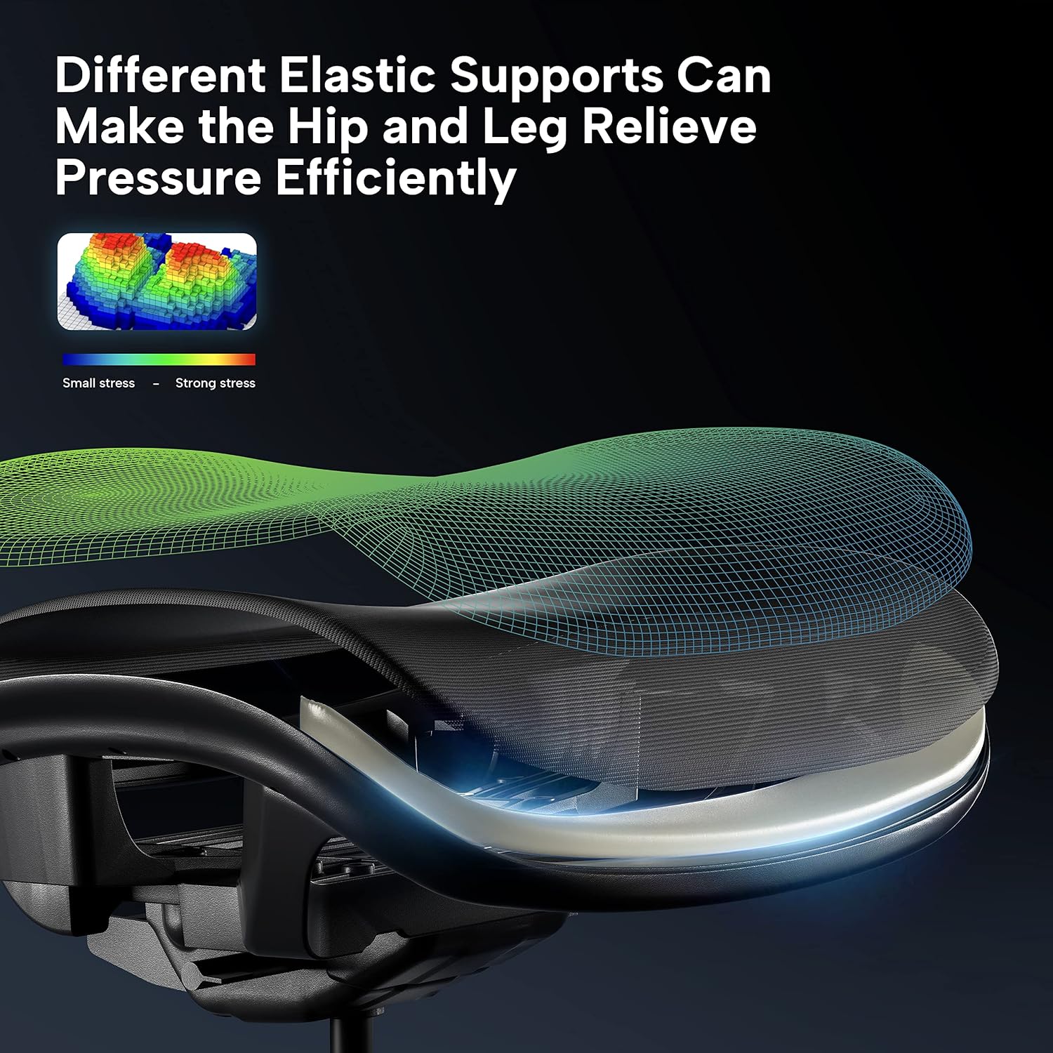 EUREKA ERGONOMIC Gaming Chairs for Adults GC05, Gamer Chair with Lumbar Support, Gaming Chair with 4D Armrests, Ergonomic Gaming Chairs with Adjustable Headrest, Blue