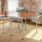 STIGA Space Saver - Compact Ping Pong Table - Separate Table Halves - Regulation Height - No Assembly Required
