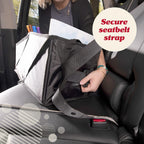 Lusso Gear Car Seat Organizer for Front or Backseat - Great for Adults & Kids, Features 9 Storage Compartments for Toys, Magazines, Tissues, Maps, Books, Documents, Games & More (Floral)