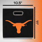Franklin Sports NCAA College Team Fabric Storage Cubes Made to Fit Storage Bin Organizers