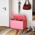 MIOCASA Metal Storage Cabinet with Lid, Lockable Desktop Organizer, Large Storage Chest for Printer Supplies, Documents, Tools & Office Sundries, Suitable for Study, Office & Workroom