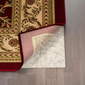 Ottomanson Non Slip Rug Pad Grip 3x9 1/8 Thick, Protection for Any Flooring Surface, Keep Your Runner Rug and Area Rugs in Place, 2'7" x 9', Beige