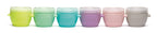 melii Snap & Go Baby Food Storage Containers | 6 Pack 2 oz, Stackable Snack Containers with Airtight Lids, BPA-Free, Reusable Cups for Purees, Meal Prep & On-the-Go