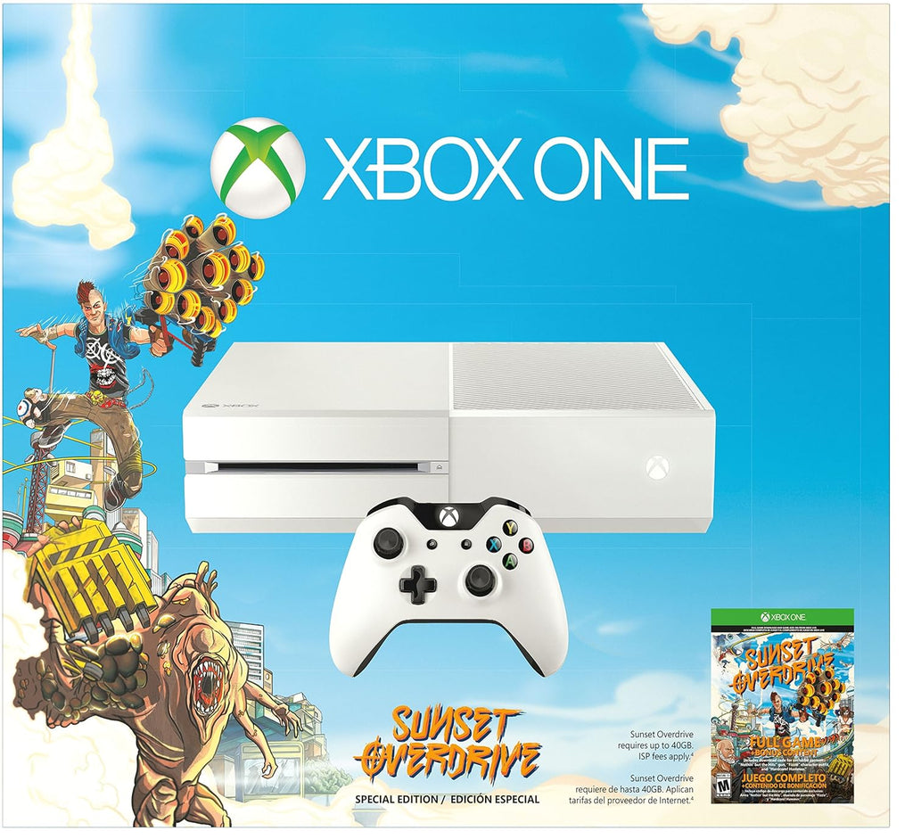 Xbox One Special Edition Sunset Overdrive Bundle (Renewed)