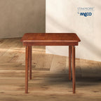 Stakmore Classic Straight Edge Solid Wood Folding Card Table, Cherry Frame