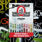 Blunteffects Hand-Dipped Incense Sticks - Premium 144-Pack Variety Set, 12 Different Scents, 11" Long, USA-Made Aromatherapy with Long Burn Time (12 Pack, 144 Total Sticks)