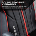 Torque 2.1 Audio Console Gaming Chair - Black / Red